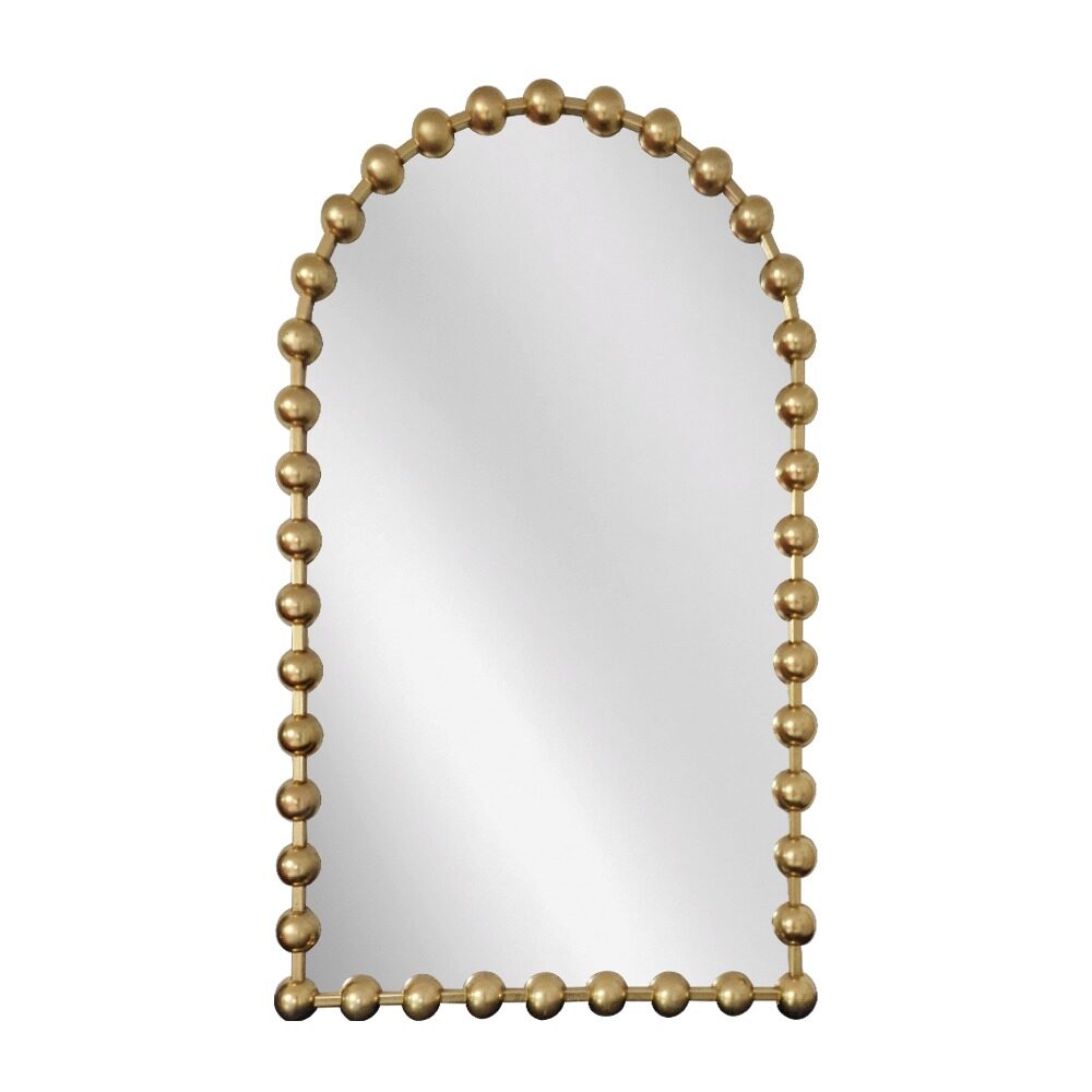 Artekko Artekko Dia Χρυσός Μεταλλικός Καθρέπτης Τοίχου (61x4.5x100)cm 661-2019-GOLD