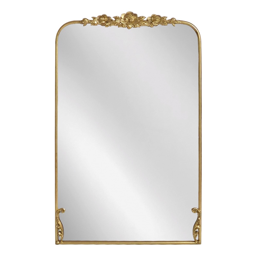 Artekko Artekko Dia Χρυσός Μεταλλικός Καθρέπτης Τοίχου (58x3.5x92.5)cm 661-2022-GOLD