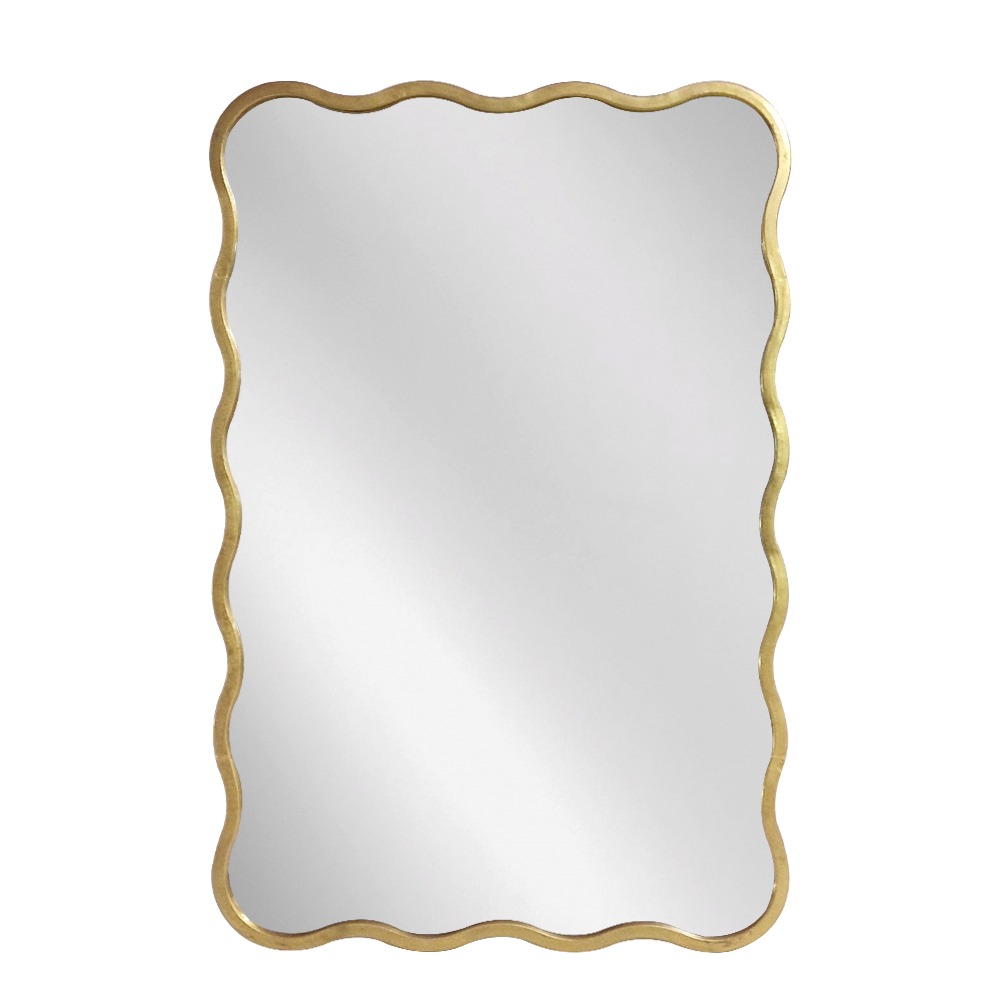 Artekko Artekko Dia Χρυσός Μεταλλικός Καθρέπτης Τοίχου (61x2.5x91)cm 661-2027-GOLD