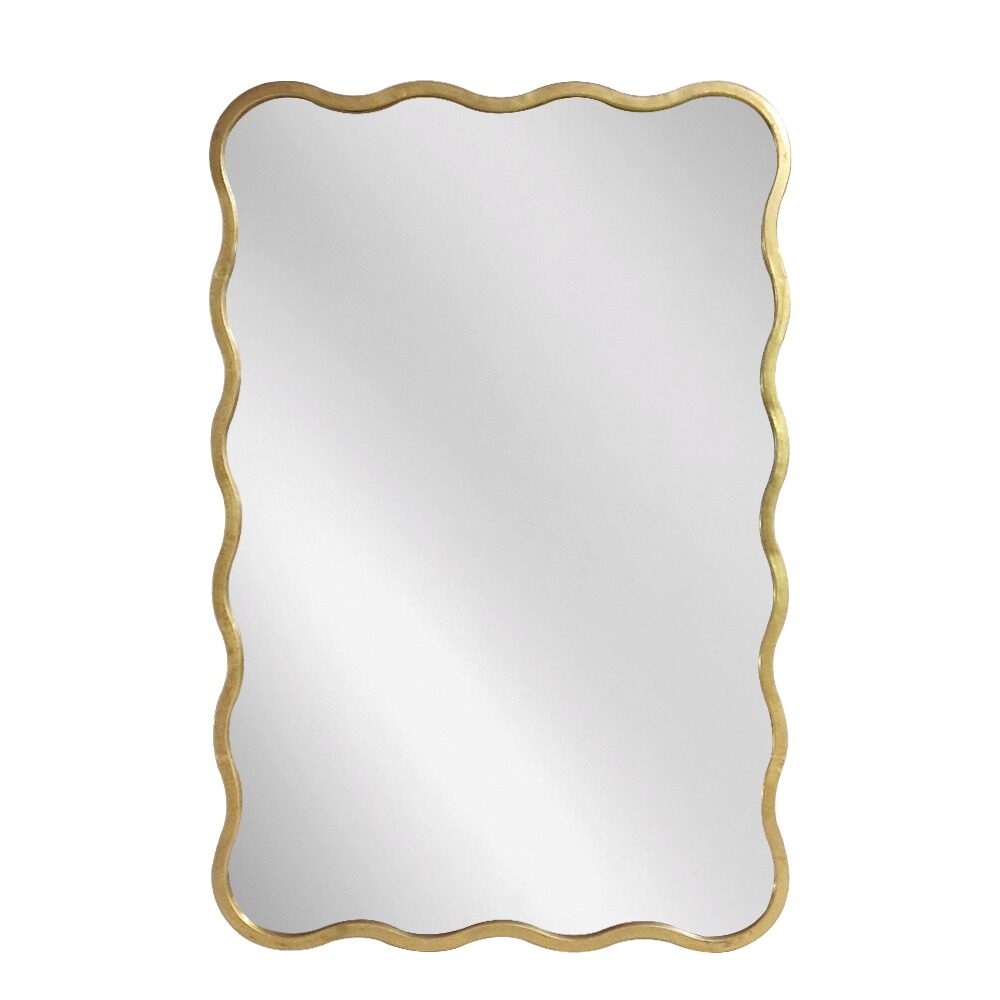Artekko Artekko Dia Χρυσός Μεταλλικός Καθρέπτης Τοίχου (61x2.5x91)cm 661-2027-GOLD
