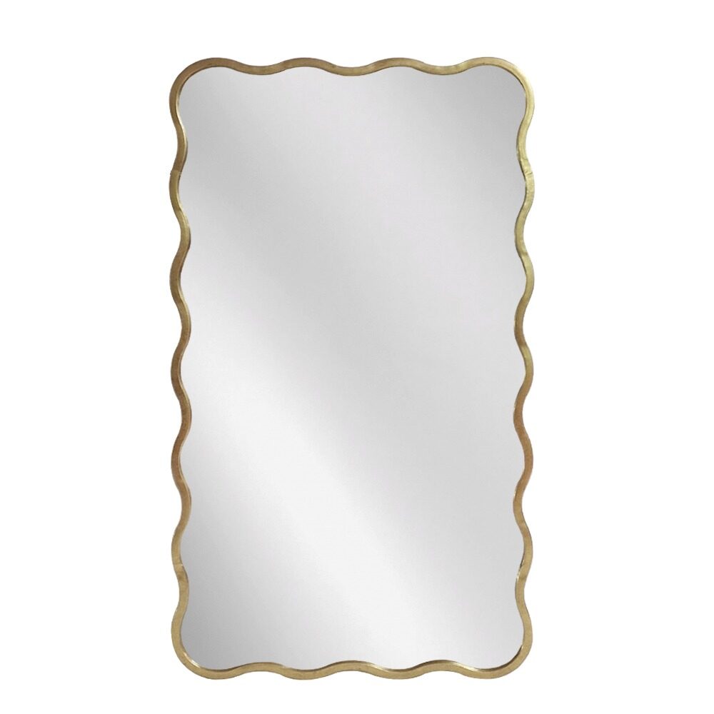 Artekko Artekko Dia Χρυσός Μεταλλικός Καθρέπτης Τοίχου (61x2.5x110)cm 661-2028-GOLD