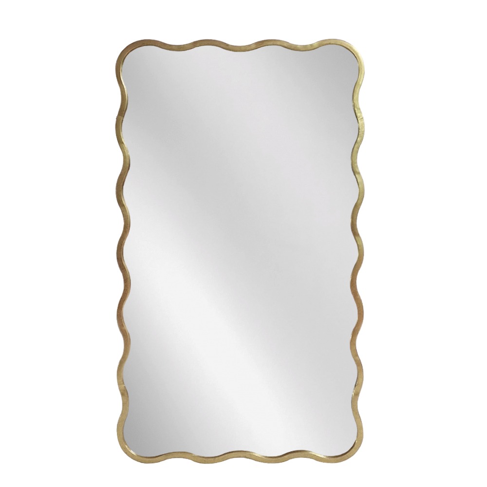 Artekko Artekko Dia Χρυσός Μεταλλικός Καθρέπτης Τοίχου (61x2.5x110)cm 661-2028-GOLD