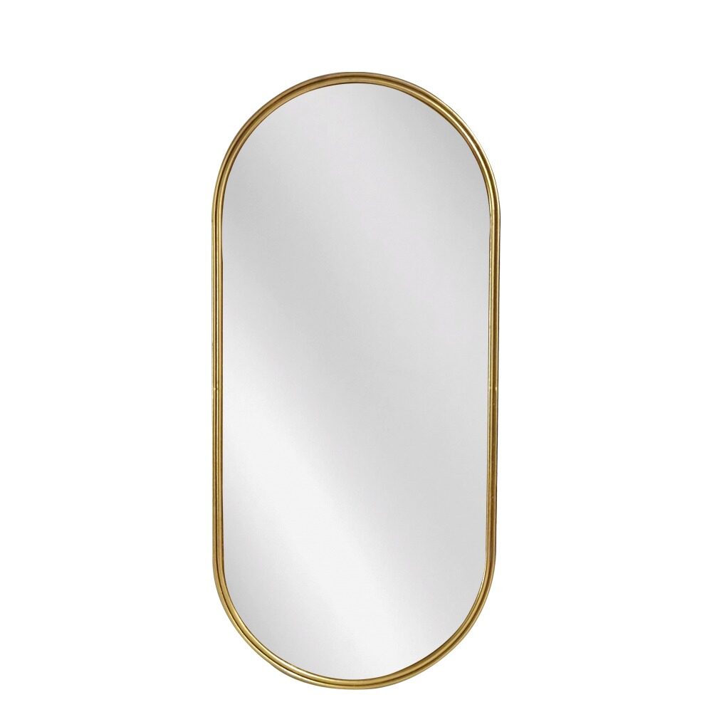Artekko Artekko Dia Χρυσός Μεταλλικός Καθρέπτης Τοίχου (60x3x130)cm 661-2033-GOLD