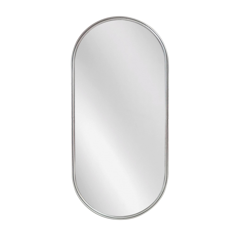 Artekko Artekko Dia Ασημί Μεταλλικός Καθρέπτης Τοίχου (60x3x130)cm 661-2033-SILVER