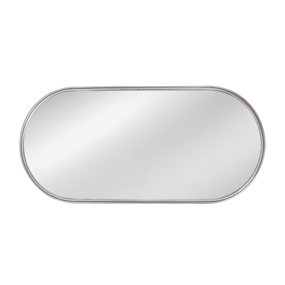 Artekko Artekko Dia Ασημί Μεταλλικός Καθρέπτης Τοίχου (60x3x130)cm 661-2033H-SILVER