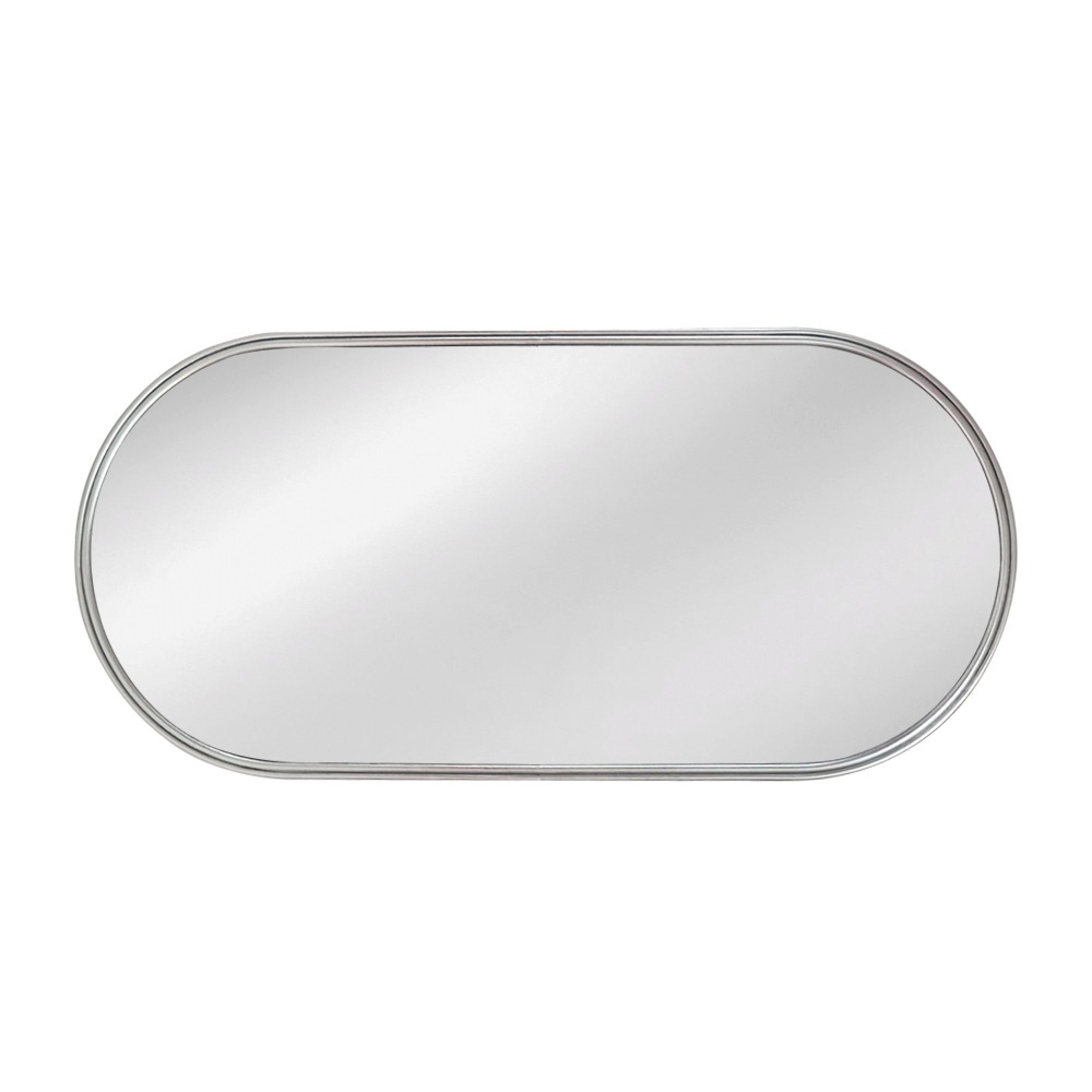 Artekko Artekko Dia Ασημί Μεταλλικός Καθρέπτης Τοίχου (60x3x130)cm 661-2033H-SILVER