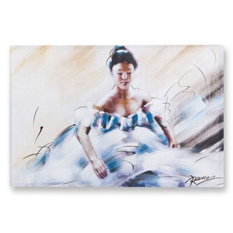Artekko Artekko The Blue Bride Διακοσμητικός Πίνακας Καμβάς (60x90)cm 674-1022