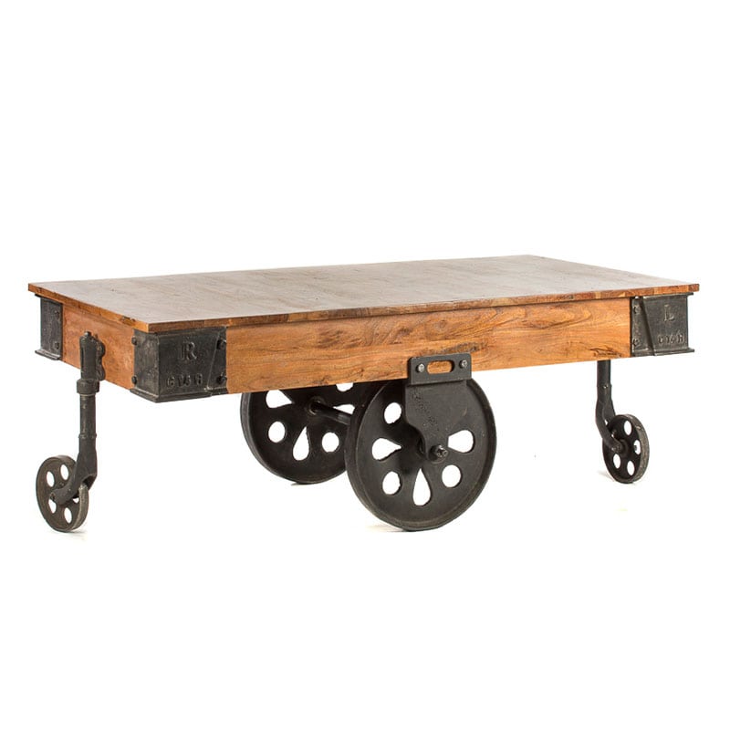 Artekko Artekko Beirs Τραπέζι Σαλονιού Ξύλινο (135x65x45)cm 720-1157