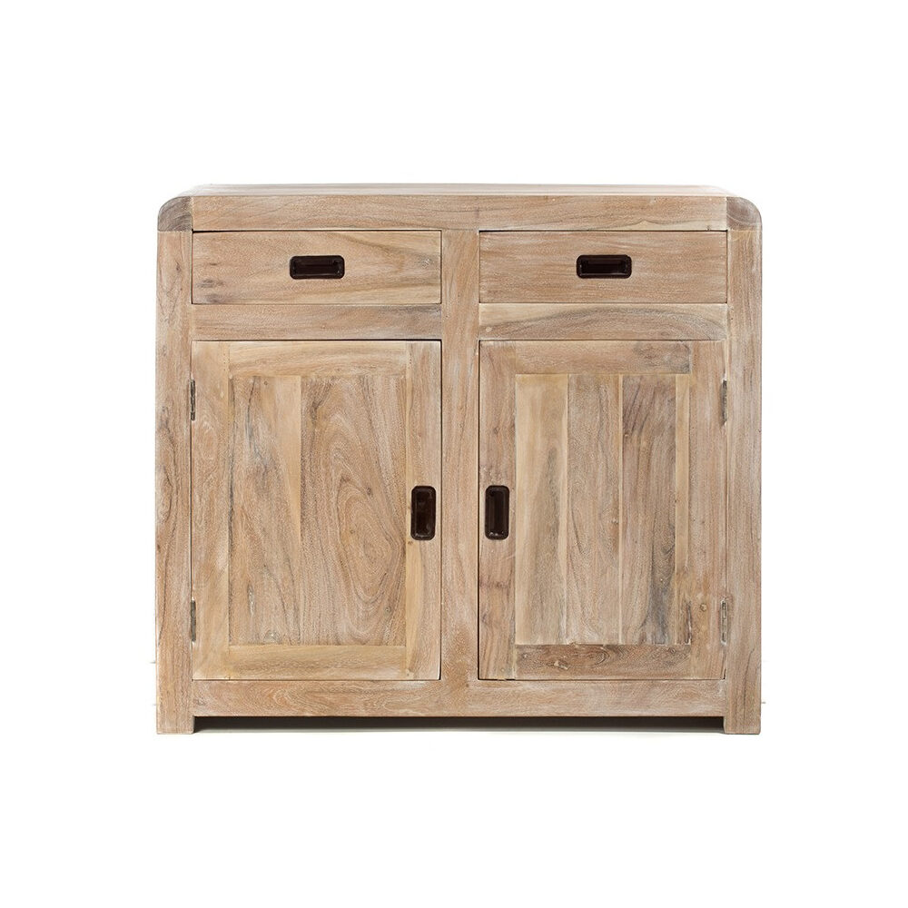 Artekko Artekko Attari Ξύλινος Μπουφές σε Λευκή Πατίνα (100x40x90)cm 720-1258