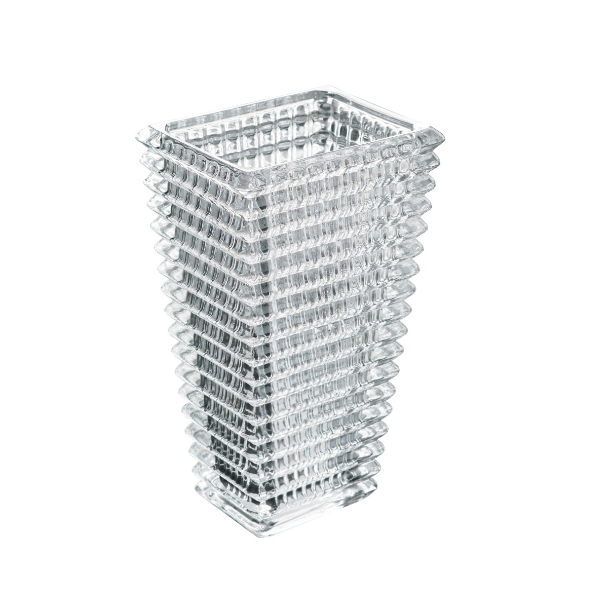 Artekko Artekko Glassy Γυάλινο Διάφανο Βάζο (13.5x10x23)cm 72443