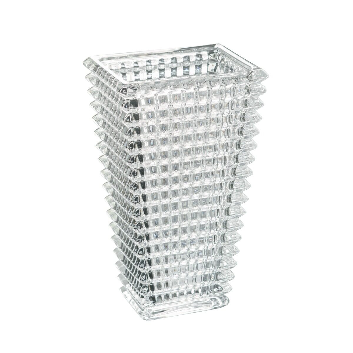 Artekko Artekko Glassy Διακοσμητικό Βάζο Γυαλί Διάφανο (16.5x12x28)cm 72444