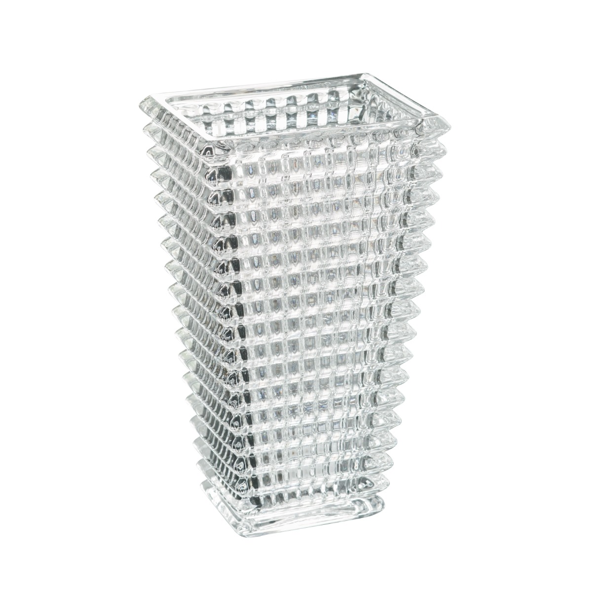 Artekko Artekko Glassy Διακοσμητικό Βάζο Γυαλί Διάφανο (16.5x12x28)cm 72444