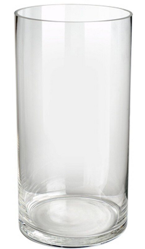 Artekko Artekko Glassy Γυάλινο Διάφανο Βάζο (11.7x11.7x29)cm 72903SS