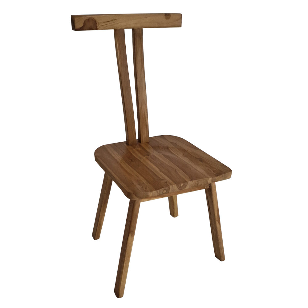 Artekko Artekko Munggur Ξύλινη Καρέκλα σε Φυσική Απόχρωση (53x45x93)cm 730-3210