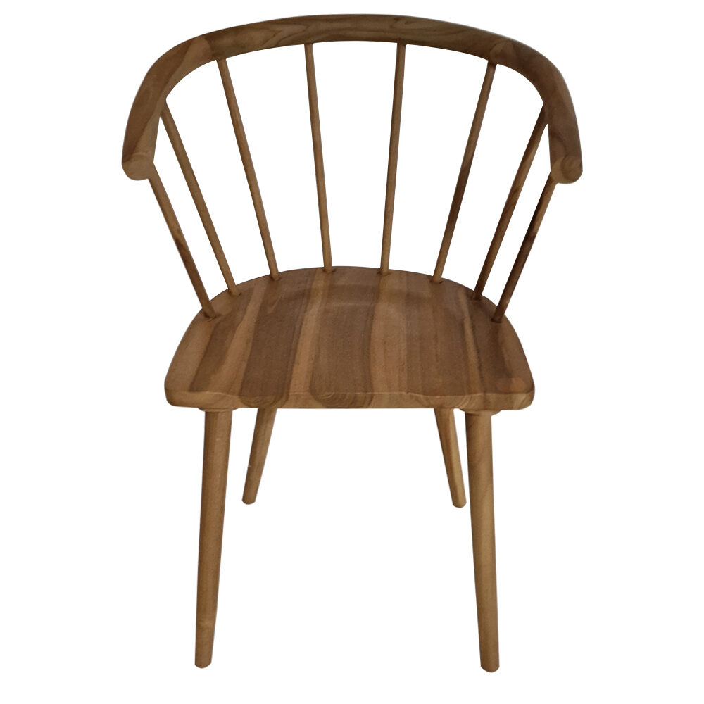 Artekko Artekko Munggur Ξύλινη Καρέκλα σε Φυσική Απόχρωση (58x55x86)cm 730-3212