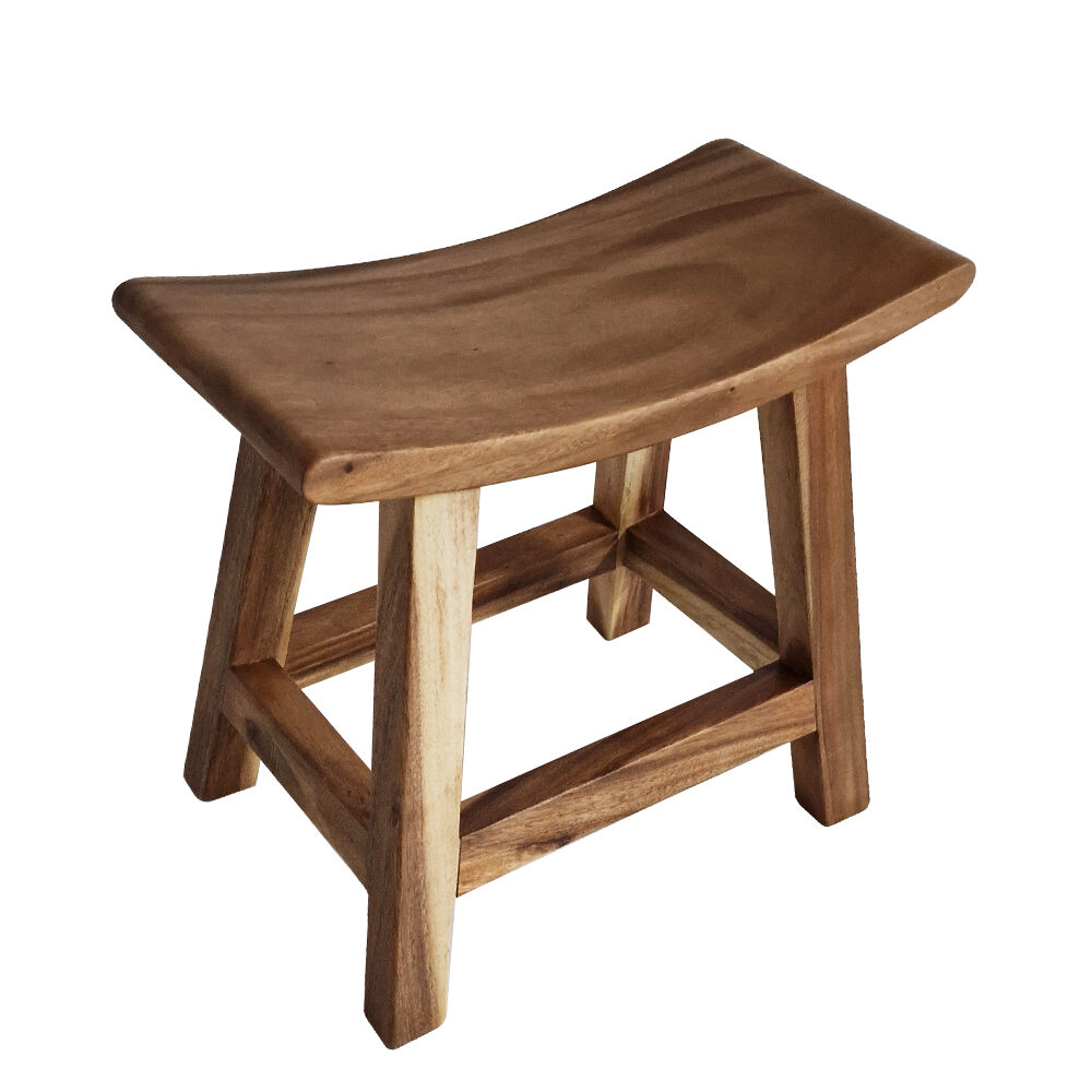 Artekko Artekko Verona Ξύλινο Σκαμπό σε Φυσική Απόχρωση (50x25x46)cm 730-3238