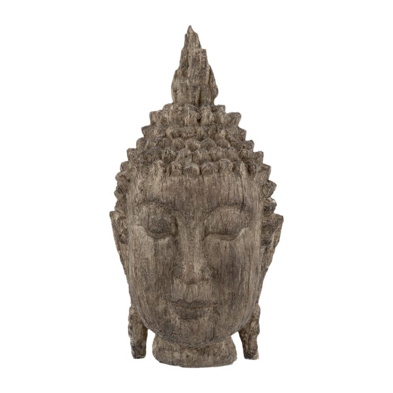 Artekko Artekko Buddha Διακοσμητικό Κεφάλι Βούδα Καφέ 73629