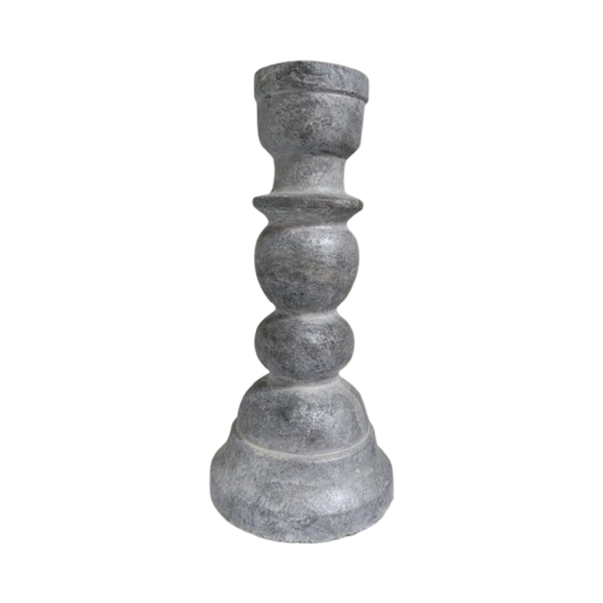 Artekko Artekko Cement Γκρι Πέτρινο Κηροπήγιο (14x14x29)cm 742-2262