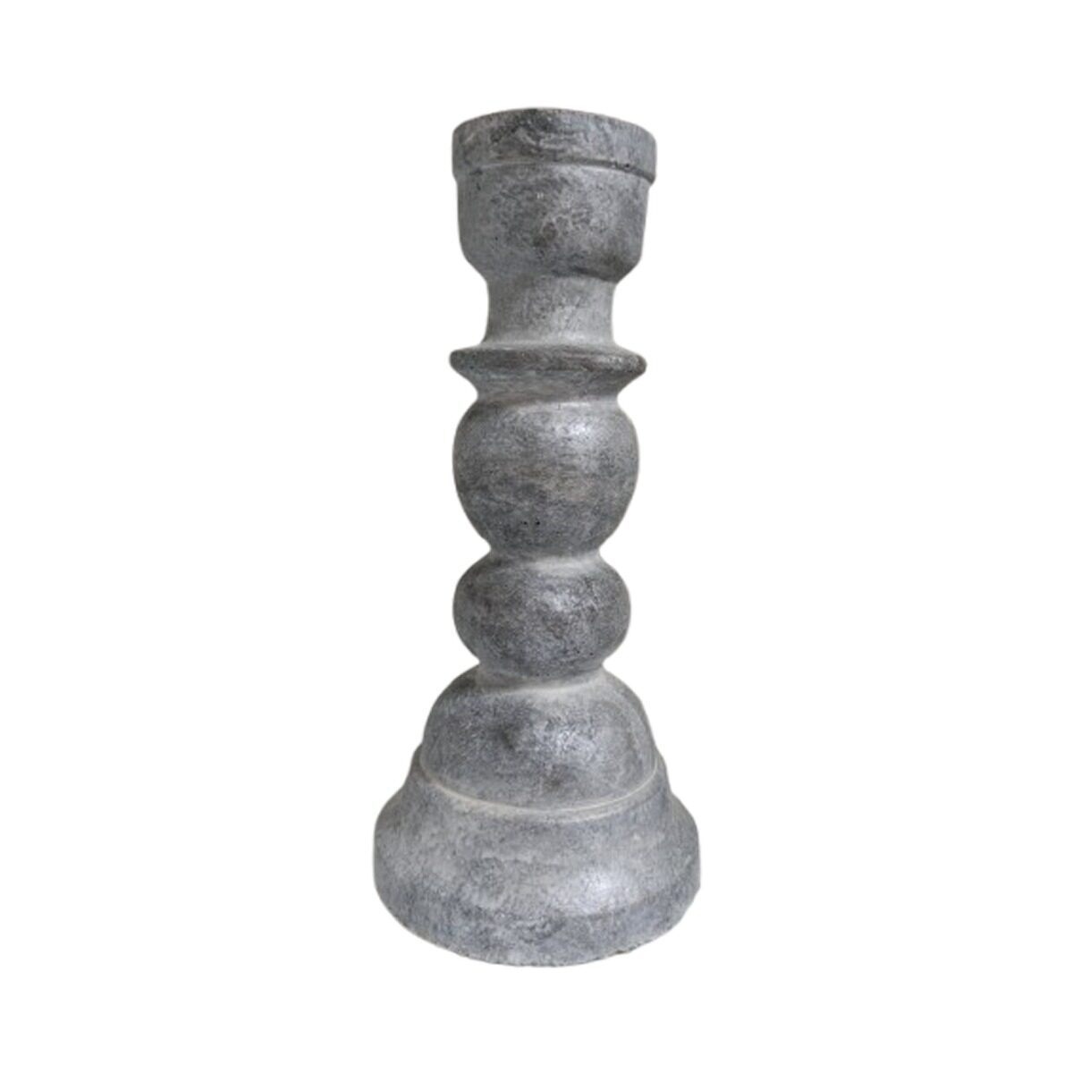 Artekko Artekko Cement Γκρι Πέτρινο Κηροπήγιο (14x14x29)cm 742-2262