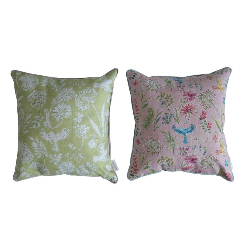 Artekko Artekko Voo Πολύχρωμα Υφασμάτινα Μαξιλάρια (37x37x10)cm 2pcs 742-2445