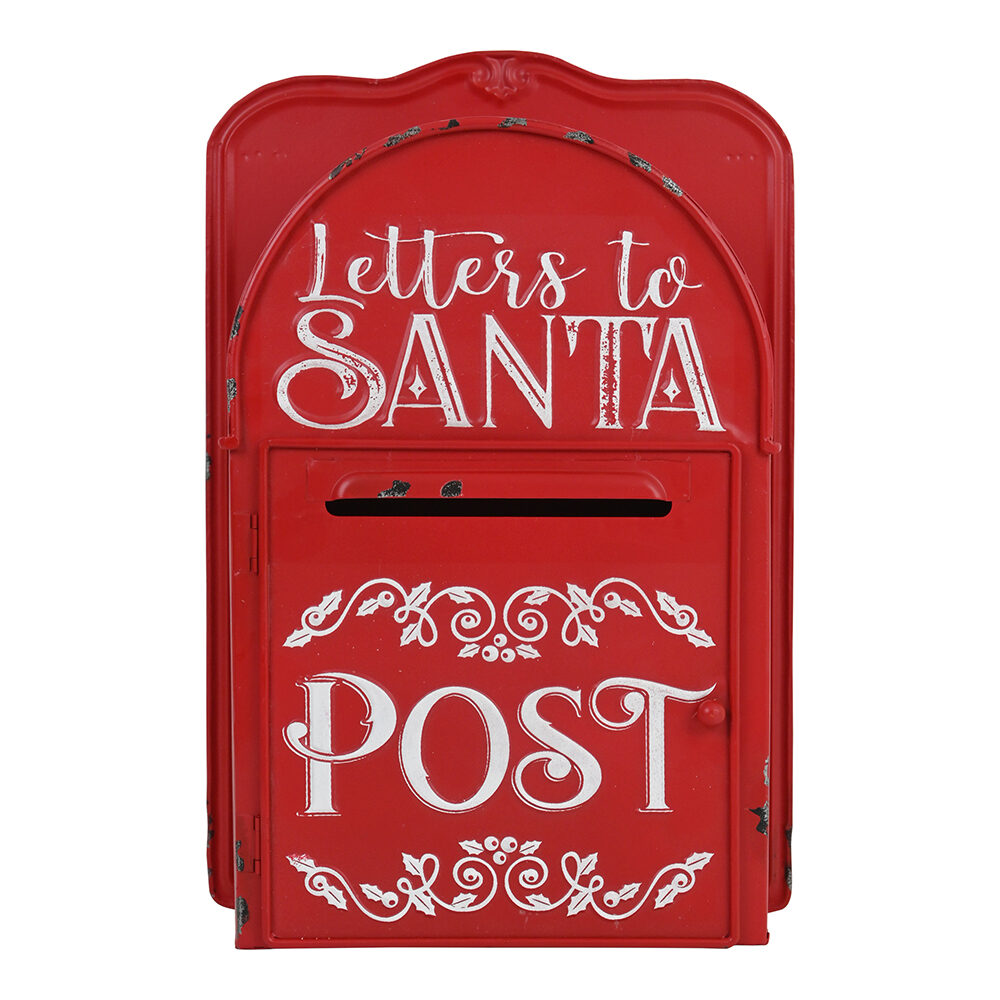 Artekko Artekko Xmas Mailbox Κόκκινο Μεταλλικό Γραμματοκιβώτιο 742-2518