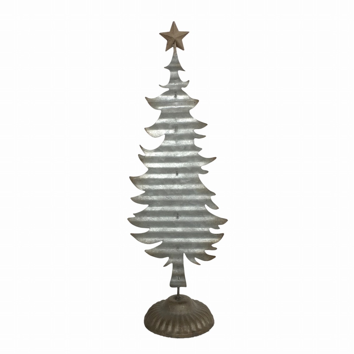 Artekko Artekko Xmas Γκρι Μεταλλικό Διακοσμητικό Δεντράκι (14x10x42)cm 742-2536