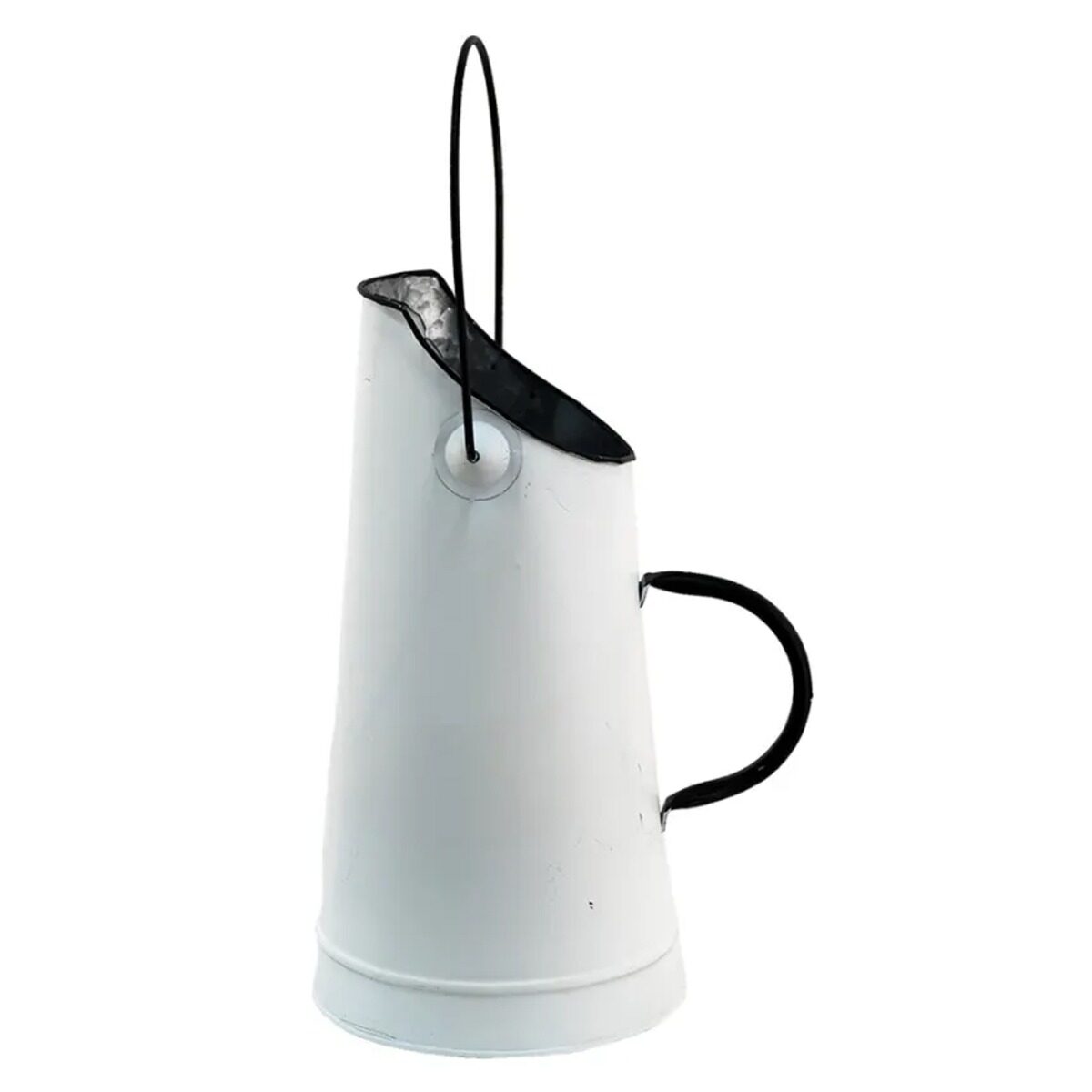 Artekko Artekko Jug Λευκή Μεταλλική Κανάτα (20x16x30)cm 742-2615