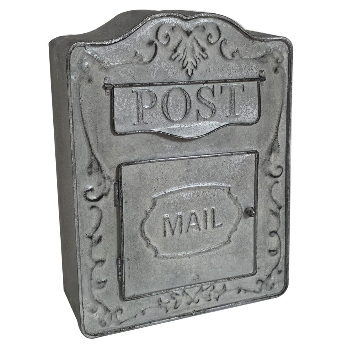 Artekko Artekko Mailbox Γκρι Μεταλλικό Γραμματοκιβώτιο (27x10x35)cm 742-2616