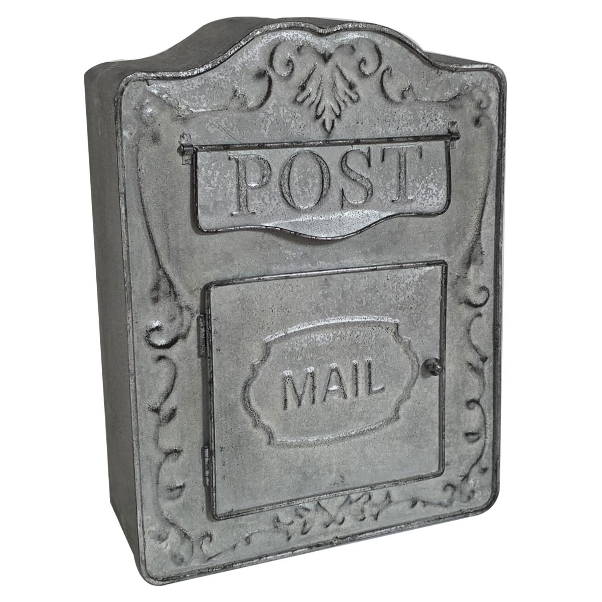 Artekko Artekko Mailbox Γκρι Μεταλλικό Γραμματοκιβώτιο (27x10x35)cm 742-2616