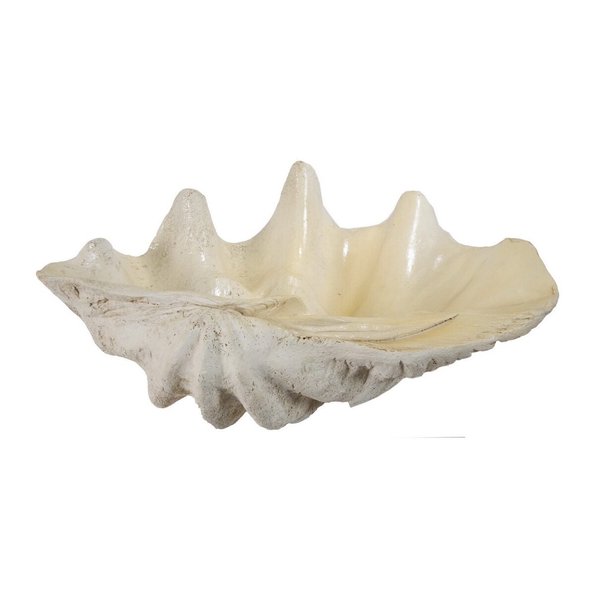 Artekko Artekko Shell Διακοσμητικό Κοχύλι από Μαγνήσιο Μπεζ (64.1x41.9x21.6)cm 74716