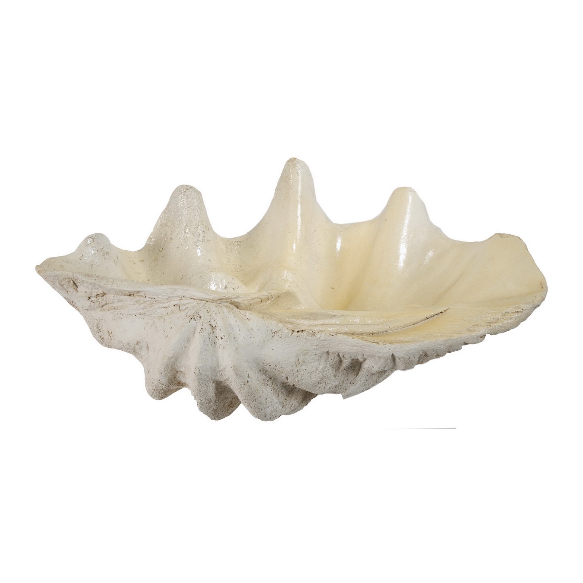 Artekko Artekko Shell Διακοσμητικό Κοχύλι από Μαγνήσιο Μπεζ (64.1x41.9x21.6)cm 74716