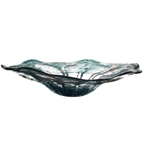 Artekko Artekko Zruek Διακοσμητικό Κρυστάλλινο Μπολ (38x38x9)cm 76035