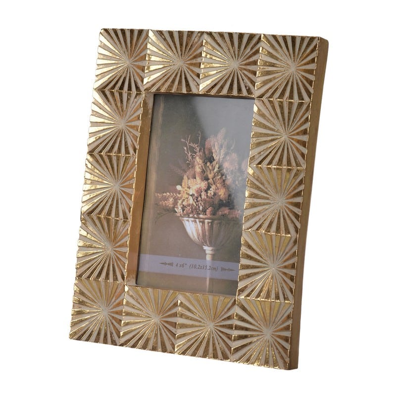 Artekko Artekko Mathis Κορνίζα Φωτογραφίας 10x15cm Ρητίνη Χρυσό (19x2.5x24)cm 76295