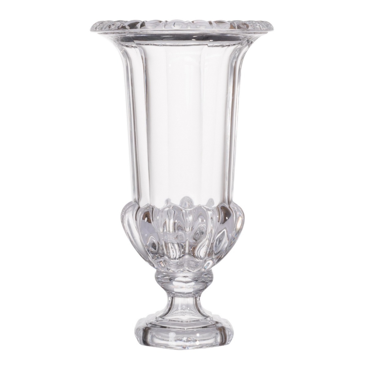Artekko Artekko Urn Διάφανο Γυάλινο Διακοσμητικό Βάζο (21x21x37.5)cm 76655