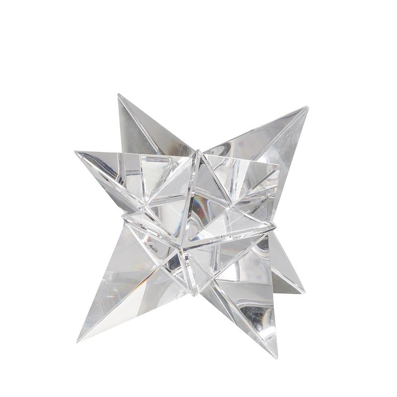 Artekko Artekko Agris Αστέρι Διακοσμητικό Γυάλινο (15x15x15)cm 76961