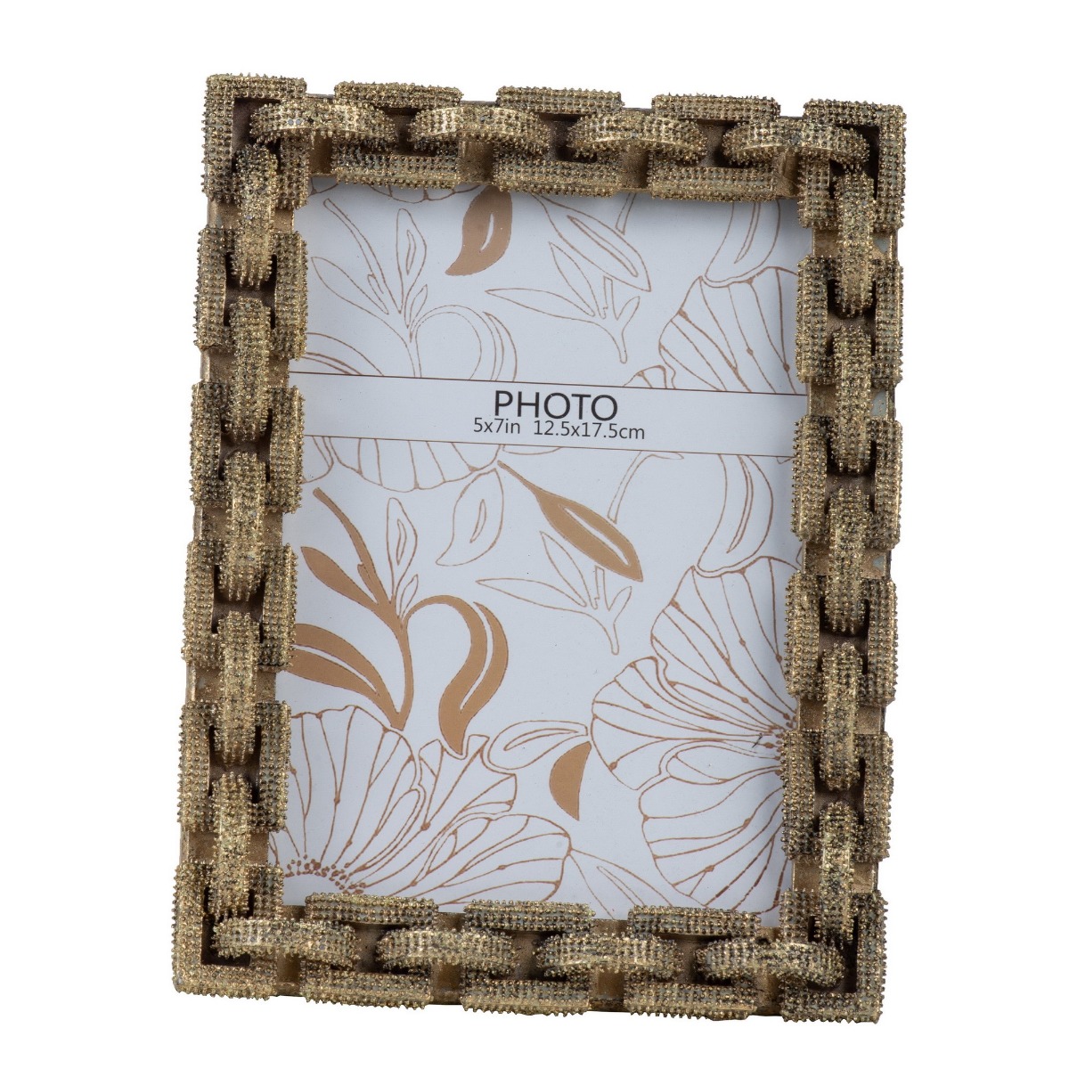 Artekko Artekko Frame Χρυσή Κορνίζα Ρητίνης για Φωτογραφία 5'Χ7' (15.5x3x20.5)cm 77137