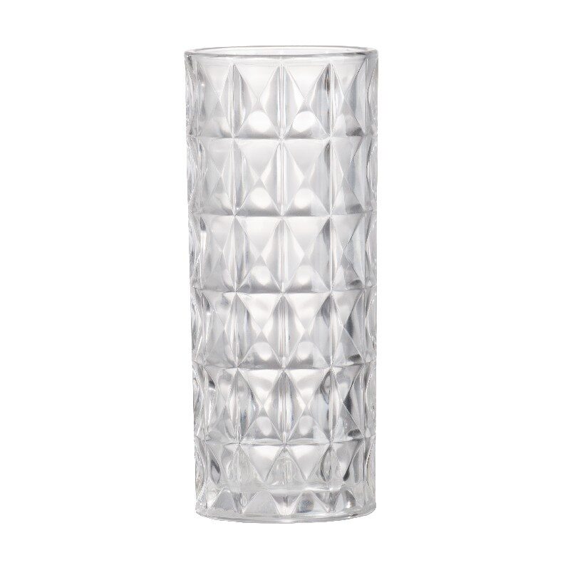 Artekko Artekko Urn Διακοσμητικό Βάζο Γυαλί Διάφανο (14.5x14.5x35)cm 77272
