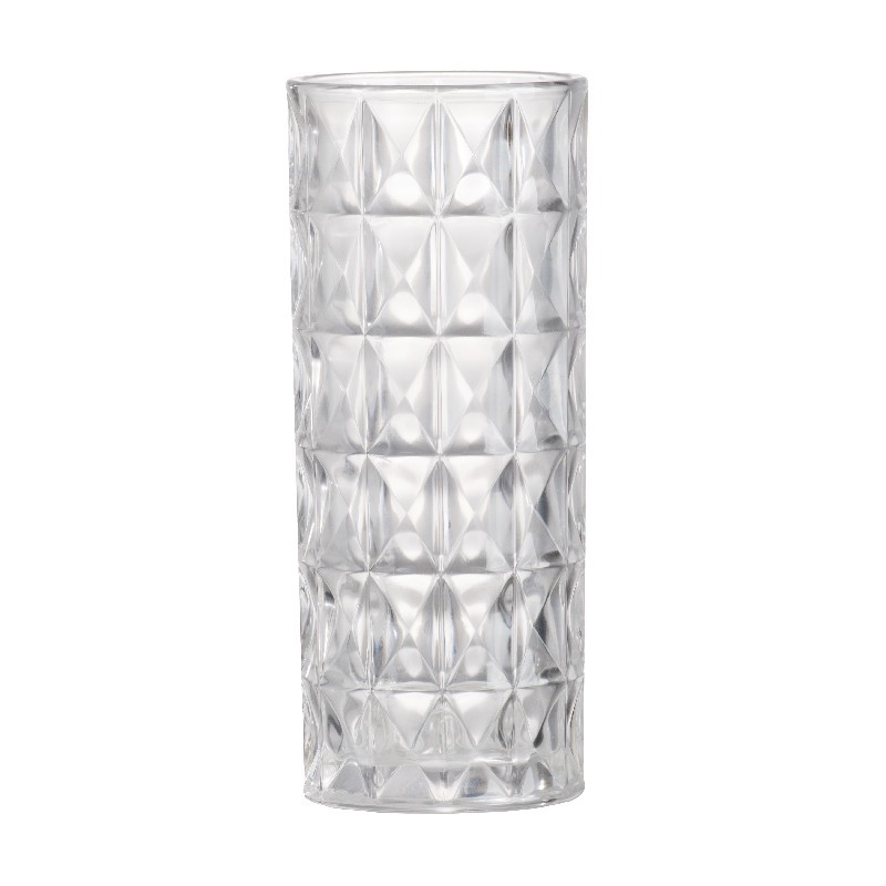 Artekko Artekko Urn Διακοσμητικό Βάζο Γυαλί Διάφανο (14.5x14.5x35)cm 77272