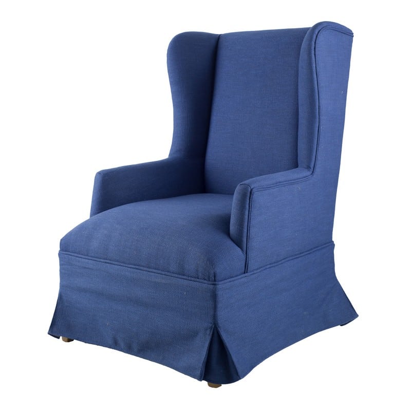 Artekko Artekko Μπερζέρα υφασμάτινη μπλε 66 * 78.7 * 110.5cm 77884