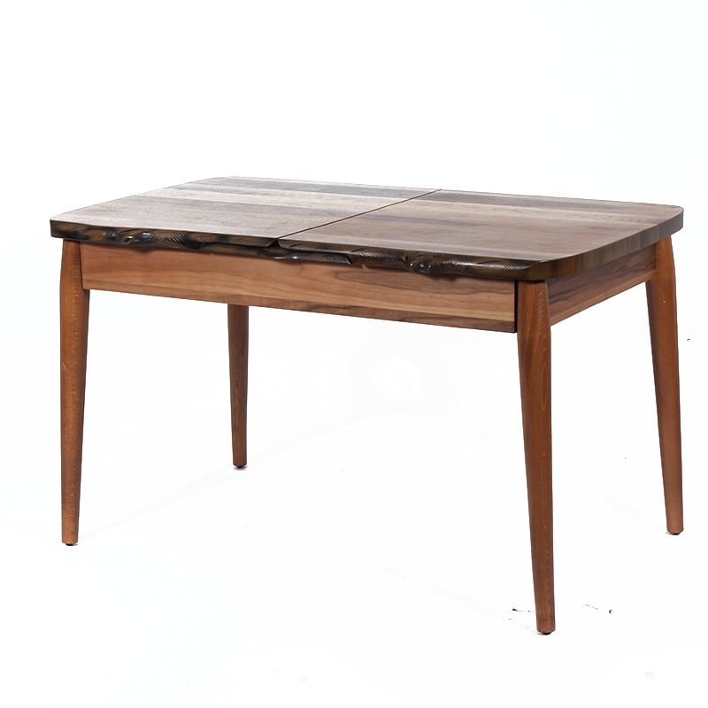 Artekko Artekko Irodsups Τραπέζι Επεκτεινόμενο Χρώμα Walnut (130x80x75)cm 783-0022
