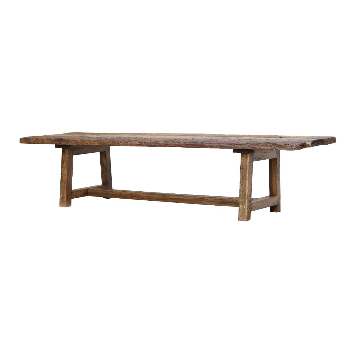 Artekko Artekko Sleeper Τραπέζι Σαλονιού Ξύλο Καφέ (220x65x46)cm 78611