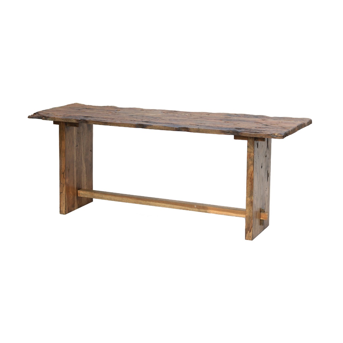 Artekko Artekko Sleeper Κονσόλα Ξύλο Καφέ (220x65x76)cm 78612