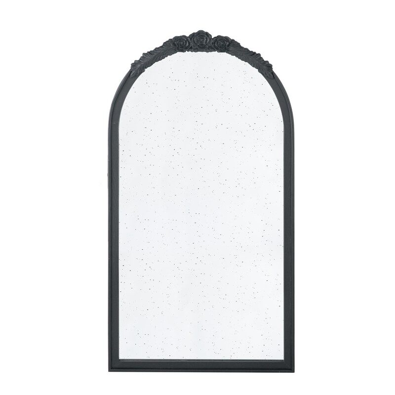 Artekko Artekko Dia Καθρέπτης Τοίχου Ξύλο/Γυαλί Μαύρο(106.5x58x5)cm 83483-BLAC-DS