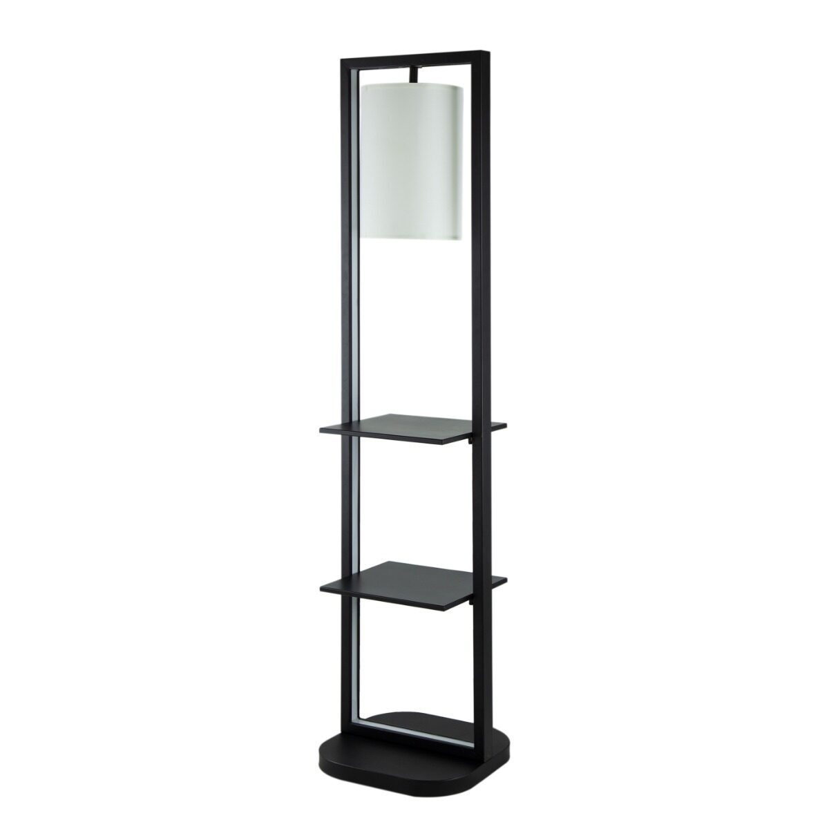 Artekko Artekko Shelf Φωτιστικό Επιδαπέδιο Ραφιέρα Μέταλλο Μαύρο (42.5x43.5x188.5)cm 83638CE