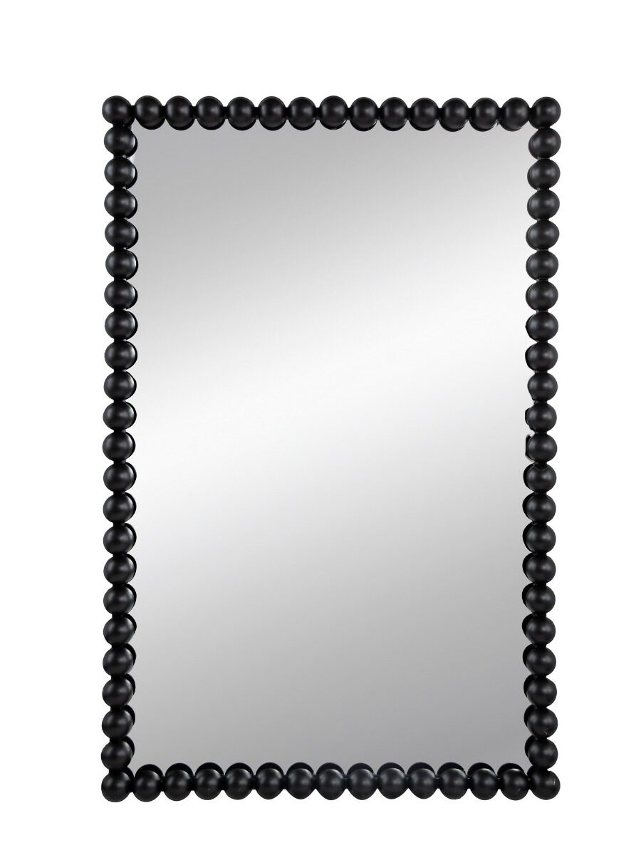 Artekko Artekko Mirror Καθρέπτης Τοίχου Μέταλλο Γυαλί Μαύρο (61x5.1x91.5)cm 83731-DS