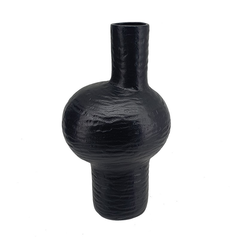 Artekko Artekko Trophy Μαύρο Μεταλλικό Διακοσμητικό Βάζο (22x20.3x38.1)cm 83764