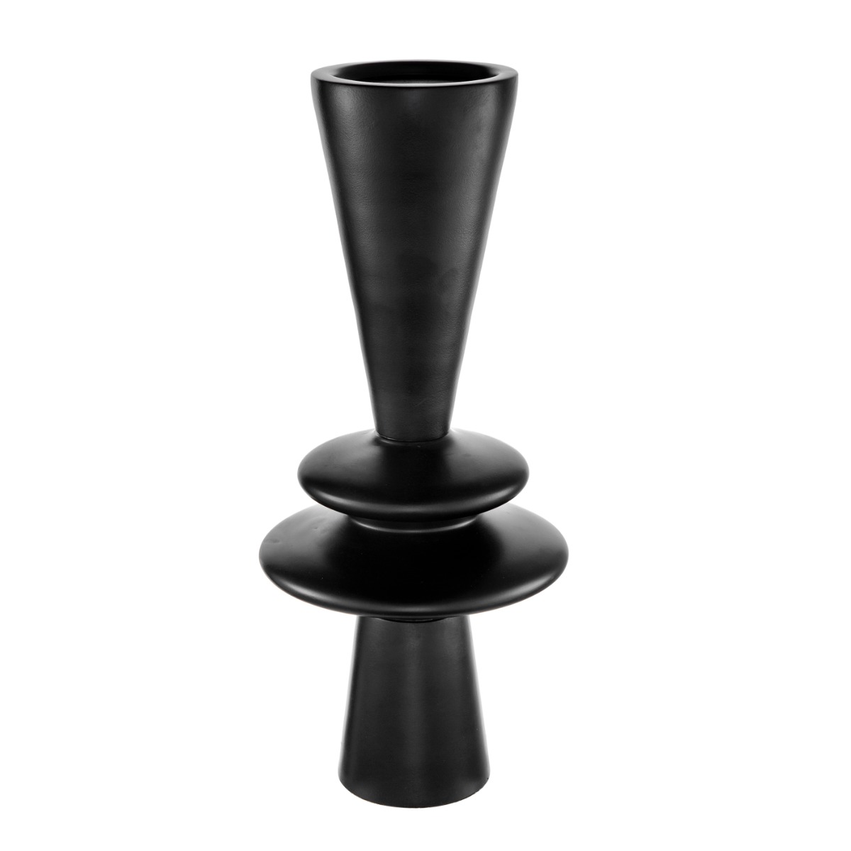 Artekko Artekko Trophy Μαύρο Μεταλλικό Διακοσμητικό Κηροπήγιο (16.5x16.5x39)cm 85585