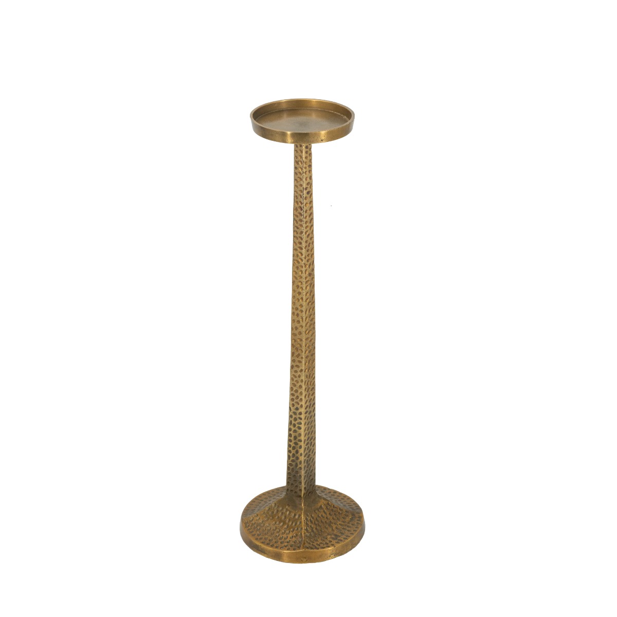 Artekko Artekko Nail Χρυσό Μεταλλικό Κηροπηγιο (18.4x18.4x63.5)cm 86862