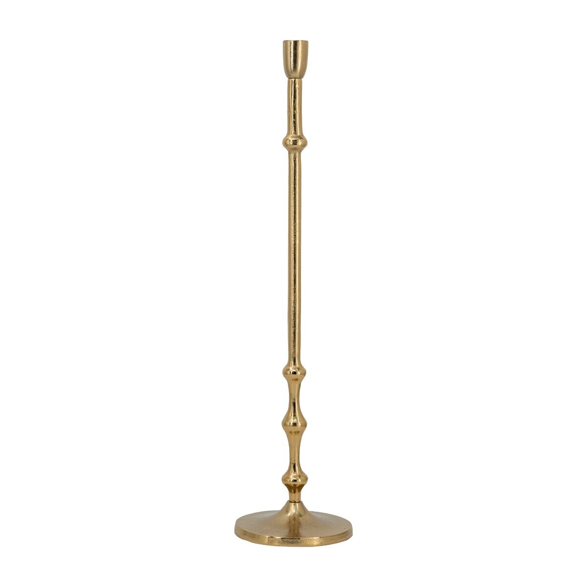 Artekko Artekko Nail Χρυσό Μεταλλικό Κηροπήγιο (14x14x59.7)cm 86865