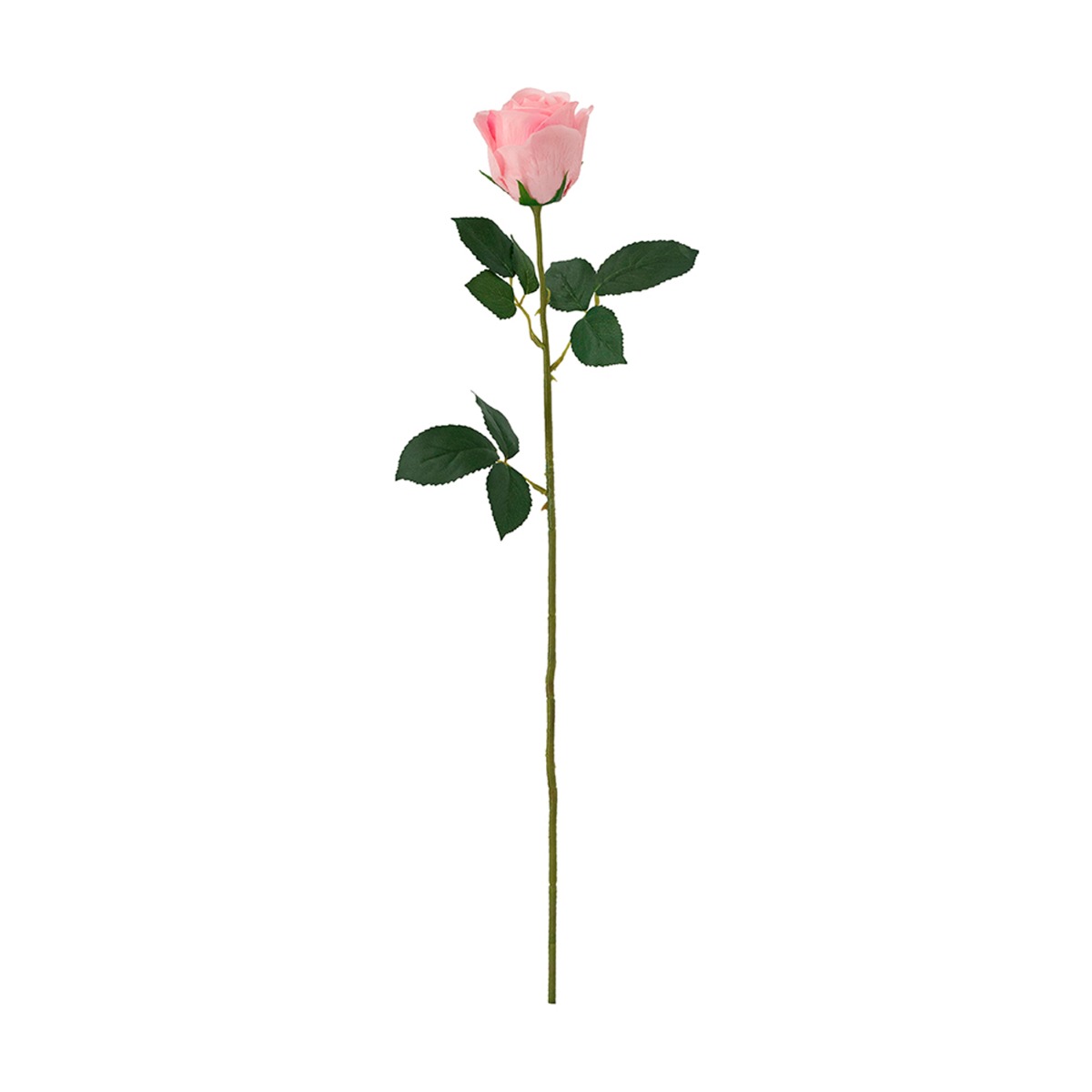 Artekko Artekko Real Touch Κλαδί Ροζ Τριαντάφυλλου (11.5x20x84)cm A0001-PINK